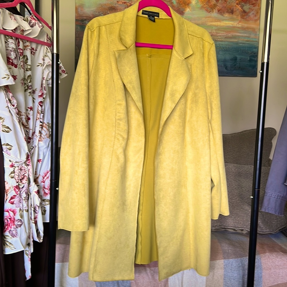 Blazer by Joan Vass size XL